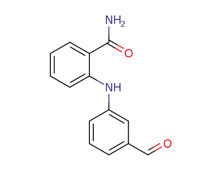 2-((3-formylphenyl)amino)benzamide