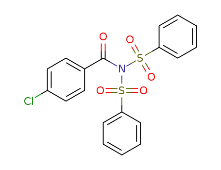 4-chloro-N,N-bis(phenylsulfonyl)benzamide