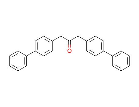 Molecular Structure of 15762-17-1 (2-Propanone, 1,3-bis([1,1'-biphenyl]-4-yl)-)