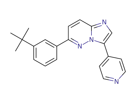 6-(3-(tert-butyl)phenyl)-3-(pyridin-4-yl)imidazo[1,2-b]pyridazine