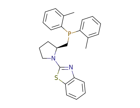 2-[(2S)-2-{[bis(2-methylphenyl)phosphanyl]methyl}pyrrolidin-1-yl]-1,3-benzothiazole