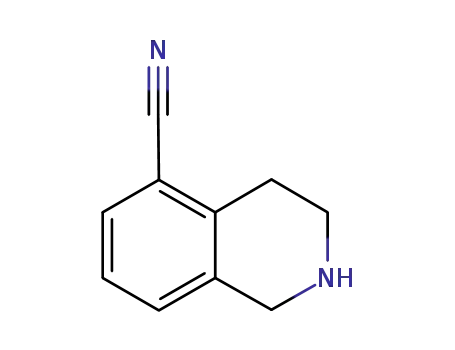 Molecular Structure of 215794-24-4 (1,2,3,4-TETRAHYDRO-ISOQUINOLINE-5-CARBONITRILE HYDROCHLORIDE)