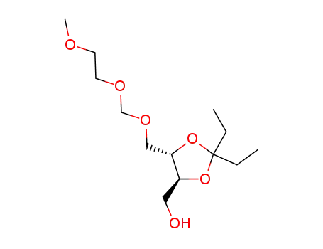 (2S,3S)-2,3-diethylmethylenedioxy-4-[(2-methoxyethoxy)methoxy]-1-butanol