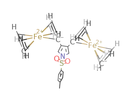3,4-diferrocenyl-1-tosyl-1H-pyrrole