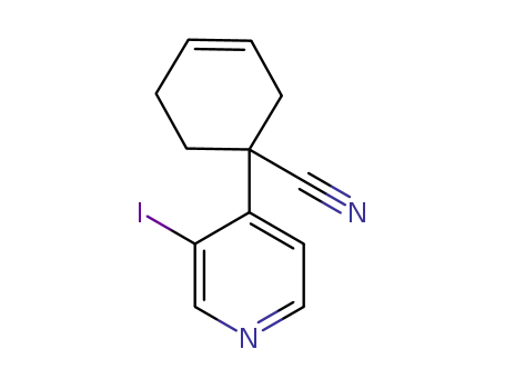 1-(3-iodopyridin-4-yl)cyclohex-3-enecarbonitrile