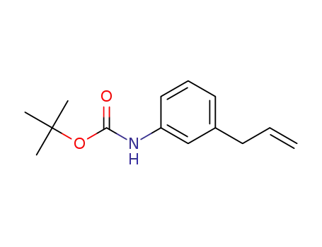 Molecular Structure of 1622081-67-7 (tert-butyl 3-allylphenylcarbamate)