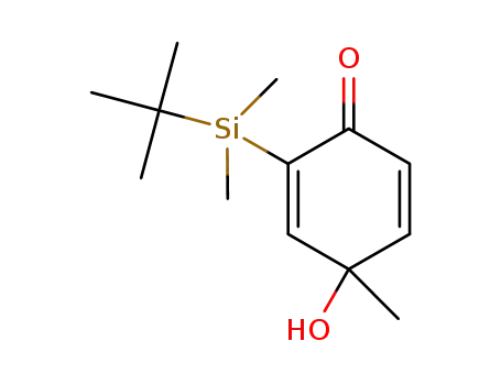 2-(tert-butyldimethylsilyl)-4-hydroxy-4-methylcyclohexa-2,5-dienone