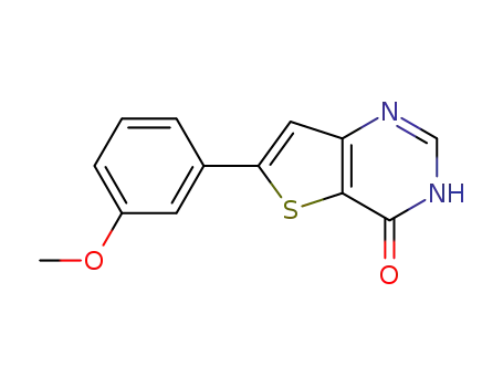 6-(3-methoxyphenyl)thieno[3,2-d]pyrimidin-4(3H)-one