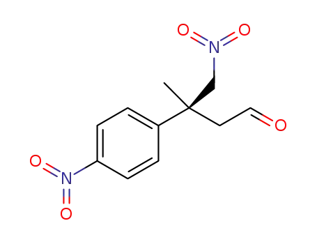 (S)-3-methyl-4-nitro-3-(4-nitrophenyl)butanal