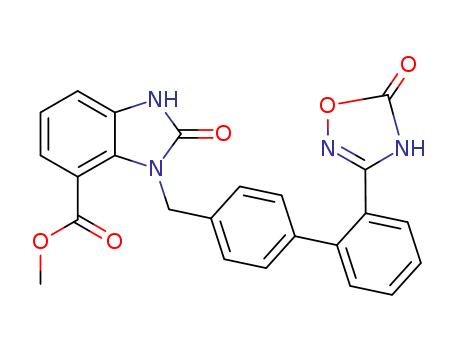 Methyl 2-oxo-3-((2'-(5-oxo-4,5-dihydro-1,2,4-oxadiazol-3-yl)biphenyl-4-yl)Methyl)-2,3-dihydro-1H-benzo[d]iMidazole-4-carboxylate