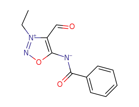 N<sup>(6)</sup>-benzoyl-3-ethyl-4-formylsydnonimine