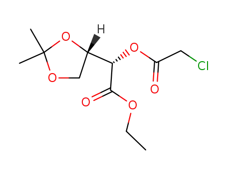 (S)-(2-Chloro-acetoxy)-((S)-2,2-dimethyl-[1,3]dioxolan-4-yl)-acetic acid ethyl ester