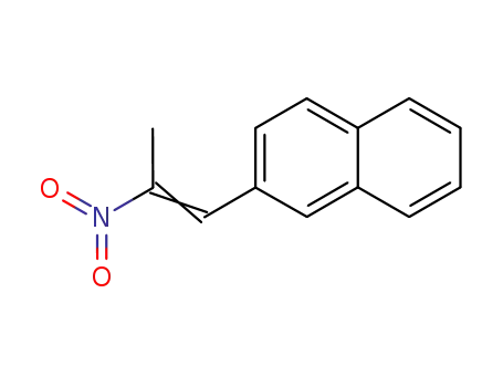 Molecular Structure of 59832-12-1 (1-NITRO-1-METHYL-2-NAPHTYLETHENE)