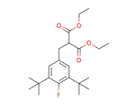 diethyl (3,5-di-tert-butyl-4-fluorobenzyl)malonate