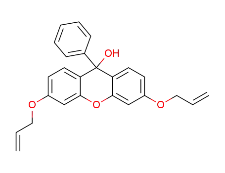 3,6-bis(allyloxy)-9-phenyl-9H-xanthen-9-ol