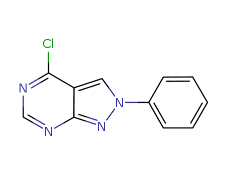 4-chloro-2-phenyl-2H-pyrazolo[3,4-d]pyrimidine cas no. 1100365-43-2 98%