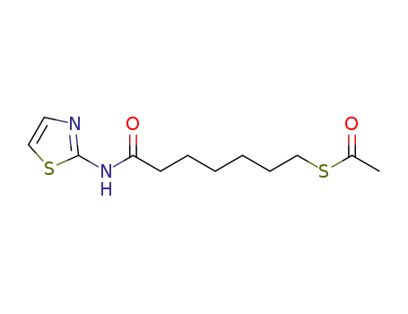 S-(7-oxo-7-(thiazol-2-ylamino)heptyl)ethanethioate