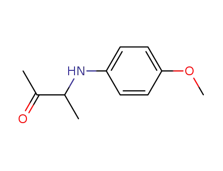 2-Butanone, 3-[(4-methoxyphenyl)amino]-