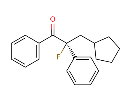 (S)-3-cyclopentyl-2-fluoro-1,2-diphenylpropan-1-one
