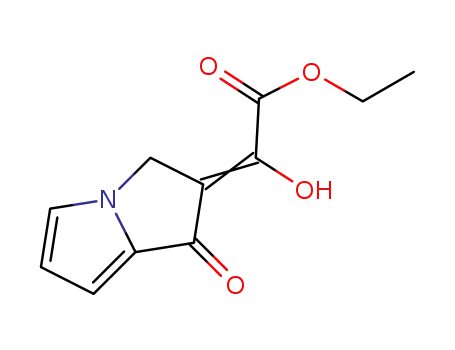 ethyl 2-hydroxy-2-[1-oxo-1H-pyrrolizin-2(3H)-ylidene]acetate