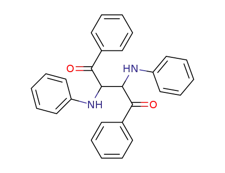 Molecular Structure of 66749-87-9 (1,4-Butanedione, 1,4-diphenyl-2,3-bis(phenylamino)-)