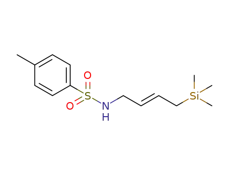 (E)-4-methyl-N-(4-(trimethylsilyl)but-2-en-1-yl)benzenesulfonamide