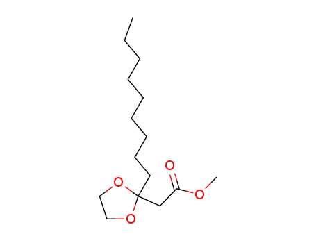 1,3-Dioxolane-2-acetic acid, 2-nonyl-, methyl ester
