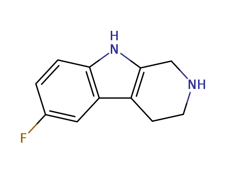 1H-Pyrido[3,4-b]indole, 6-fluoro-2,3,4,9-tetrahydro-(17952-80-6)