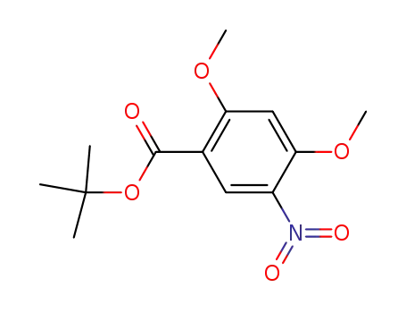 Benzoic acid, 2,4-dimethoxy-5-nitro-, 1,1-dimethylethyl ester