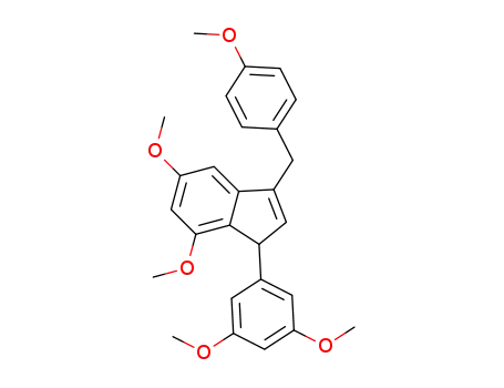 1-(3,5-dimethoxyphenyl)-5,7-dimethoxy-3-(4-methoxybenzyl)-1H-indene