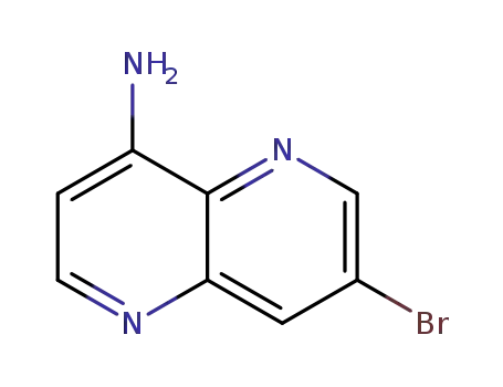 7-BroMo-1,5-나프티리딘-4-아민
