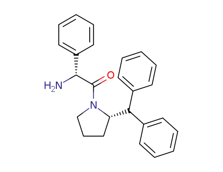 (R)-2-amino-1-((S)-2-benzhydrylpyrrolidin-1-yl)-2-phenylethanone