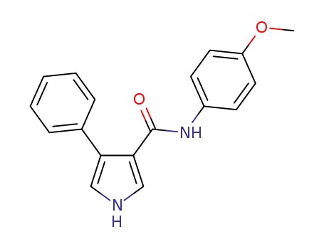 N-(4-methoxyphenyl)-4-phenyl-1H-pyrrole-3-carboxamide