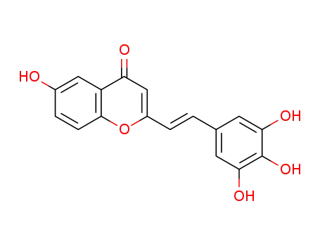 (E)-6-hydroxy-2-(3,4,5-trihydroxystyryl)-4H-chromen-4-one