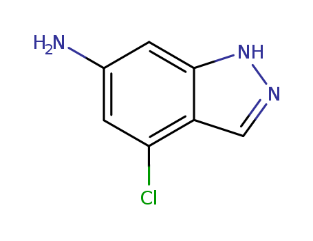 1H-Indazol-6-amine,4-chloro-