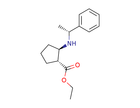 (1R,2R)-Ethyl 2-(((R)-1-phenylethyl)aMino)cyclopentanecarboxylate hydrochloride