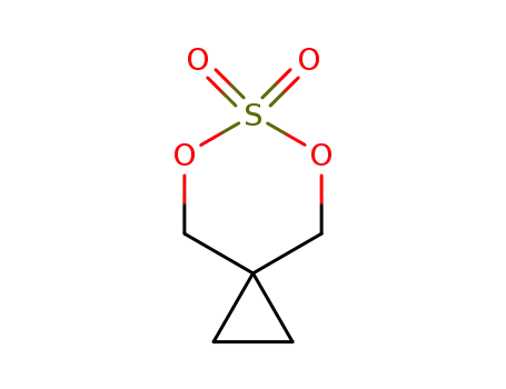 Molecular Structure of 153493-52-8 (1,1-Cyclopropanedimethanol cyclic sulfite)
