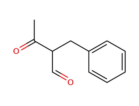 Molecular Structure of 14438-08-5 (2-benzyl-3-oxobutanal)