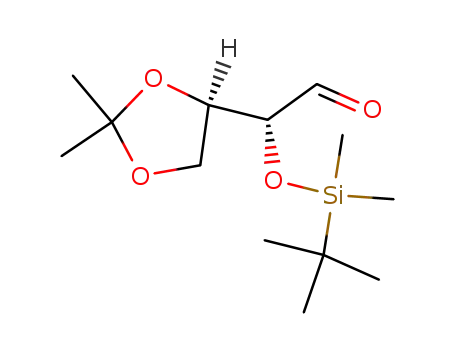 (2R,3R)-3,4-O-isopropylidene-2-[(tert-butyldimethylsilyl)oxy]-3,4-dihydroxybutanal