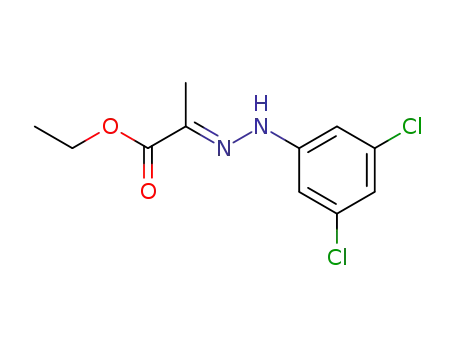 Propanoic acid, 2-[(3,5-dichlorophenyl)hydrazono]-, ethyl ester, (E)-