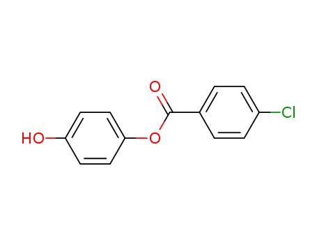 Benzoic acid,4-chloro-, 4-hydroxyphenyl ester 73092-79-2