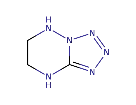 Molecular Structure of 117039-70-0 (5,6,7,8-tetrahydrotetrazolo<1,5-b><1,2,4>triazine)