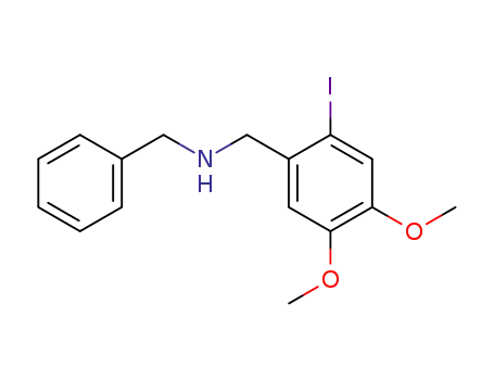 N-benzyl-2-iodo-4,5-dimethoxybenzylamine