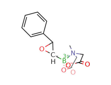 Molecular Structure of 1329422-25-4 ((Trans-3-Phenyloxiran-2-yl)boronic acid MIDA ester)