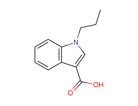 Molecular Structure of 141102-07-0 (1-propyl-1H-indole-3-carboxylic acid)