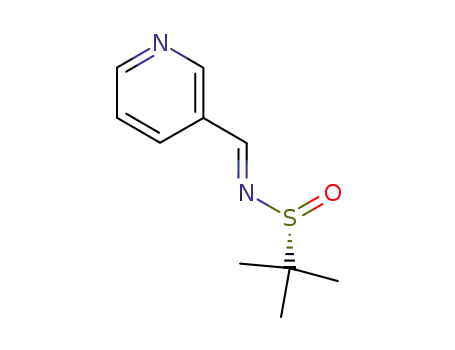 (R)-(-)-N-(3-pyridylmethylidene)-2-methylpropane-2-sulfinamide