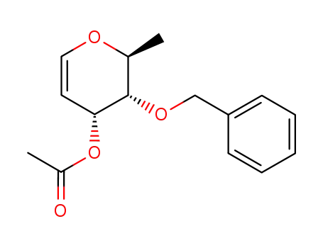 3-O-Acetyl-1,5-anhydro-4-O-benzyl-2,6-didesoxy-L-ribo-hex-1-enit