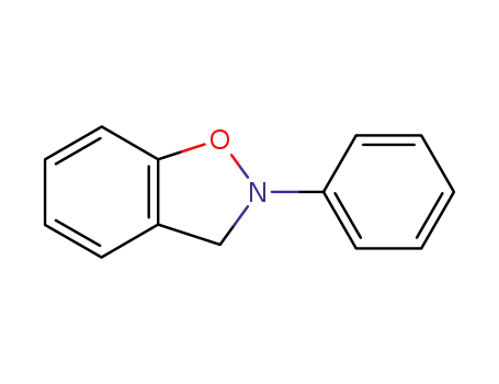 Molecular Structure of 139386-90-6 (1,2-Benzisoxazole, 2,3-dihydro-2-phenyl-)