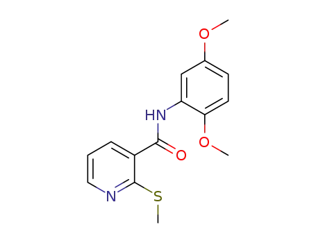 N-(2,5-dimethoxyphenyl)-2-(methylthio)nicotinamide