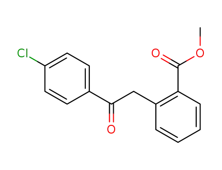 Benzoic acid, 2-[2-(4-chlorophenyl)-2-oxoethyl]-, methyl ester